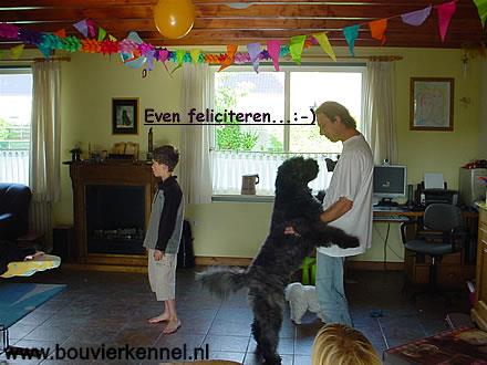 feliciteren
